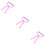3Pièces Outil Épilation Rose Douceur Poils 9