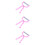3Pièces Outil Épilation Rose Douceur Poils 8