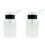 2Pcs Nail Remover Lockable Bottle Transparent Plastic Push Down Pump 2