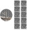2 Pack Tile Stickers Waterproof Self-Adhesive Floor Kitchen Wall 11