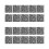 2 Pack Tile Stickers Waterproof Self-Adhesive Floor Kitchen Wall 5