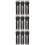 9 Pcs Root Comb Applicator Bottle With Scale For Hair Dye 10