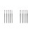10 Pcs  Eyeshadow Makeup Cosmetic Eye Makeup Tools Lip 8