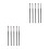 10 Pcs  Eyeshadow Makeup Cosmetic Eye Makeup Tools Lip 9
