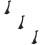 3Pcs Binocular Tripod Mount Adapter for Stable Viewing 9