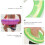3pcs Orange Swim Ring Child Float Outdoor Pvc 6
