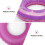 3pcs Orange Swim Ring Child Float Outdoor Pvc 5