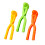 6 Pcs Child Play With Snow Clip 9