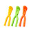 6 Pcs Child Play With Snow Clip 8