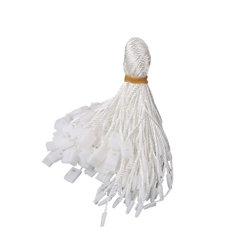 2Pak Lichtgewicht Kleding Label String Wit Voor Langdurig Gebruik