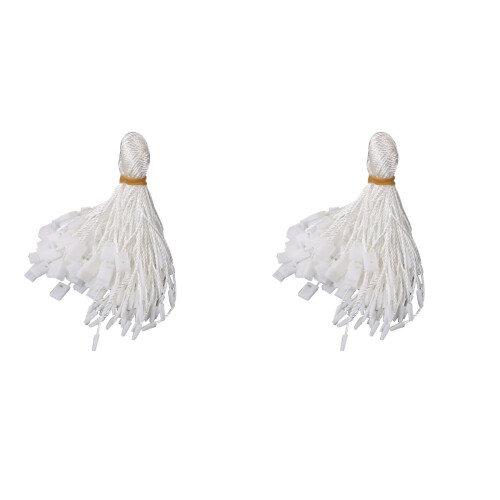 2Pak Lichtgewicht Kleding Label String Wit Voor Langdurig Gebruik 1