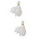 2Pak Lichtgewicht Kleding Label String Wit Voor Langdurig Gebruik 7