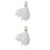2Pak Lichtgewicht Kleding Label String Wit Voor Langdurig Gebruik 5