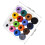 5Pcs Assorted Polyester Thread Spools for Embroidery and Sewing 2