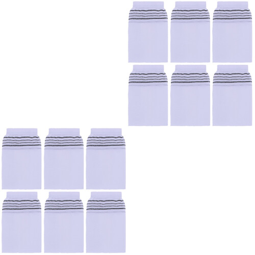 20 Pcs Scrubber Take A Bath White 2