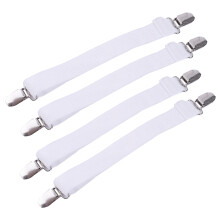 8 Pcs Mattress Cover Clips Multifunction White