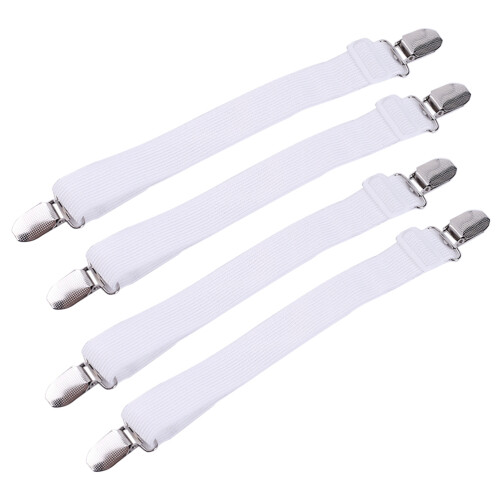 8 Pcs Mattress Cover Clips Multifunction White