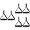 3 Pcs Handle Fitness Drop Abs 6