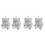 4 Pcs Ceramic Cat-Shape Milk Kettle And Coffee Pull Flower Cup 2