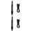 2Pcs Black Inline Spark Plug Tester Tool for Vehicle Ignition System 7