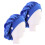 6St Blauwe Polyester Mutsen, Elastische Turbano Caps Met Knoop 11