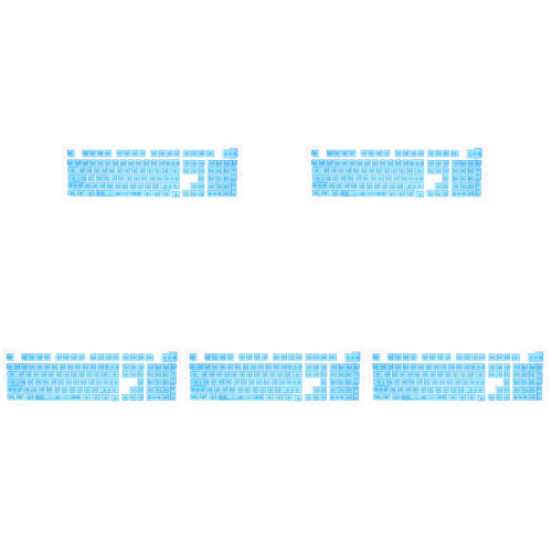 5 Sets Mechanical Keycaps Semi-Transparent For Gaming 1