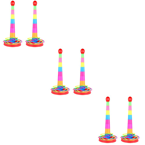 6Sets Multi Kleuren Ring Werpspel Voor Kinderen En Educatief 1