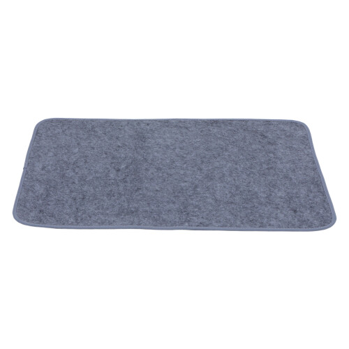 5Pcs Calligraphy Felt Mat Thick Grey Soft Desk Pad for Writing 1