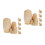 10 Sets 5-Layer Unpainted Wooden Nesting Dolls For Painting 8