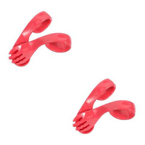 2Sets Baby Zelfvoeding Set Roze PP Slagvaste Training 2