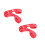 2Sets Baby Zelfvoeding Set Roze PP Slagvaste Training 6