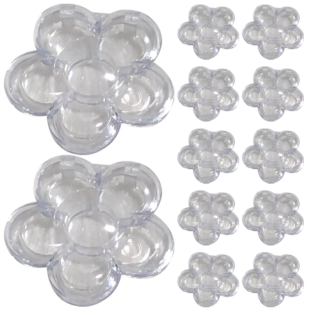 Happyyami 12Pcs Flower Shape Lipstick Cases Holder Organizers