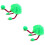 2St Interactieve Groene Marionette Kinderen Speelpret 8
