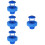 4Pcs Durable Blue Splash Guards for Mist Maker Fish Tank Humidifiers 8