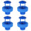 4Pcs Durable Blue Splash Guards for Mist Maker Fish Tank Humidifiers 6