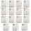15Pcs Makeup Mixing Tools Palette Plate 10