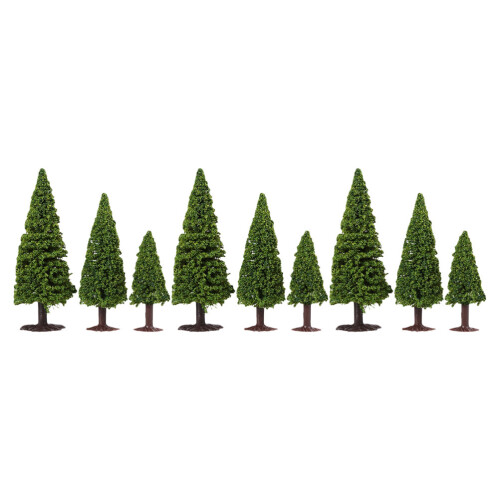 18 Pcs Miniature Trees For Model Train Scenery And Diy Landscaping 2