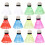 72Pcs Outdoor Badminton Shuttlecocks Plastic Durable Assorted Colors 1