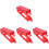 4Pcs Red Light Guard Cover Childproof Visible Panel Lock Compatible 4