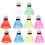 72Pcs Outdoor Badminton Shuttlecocks Plastic Durable Assorted Colors 11