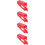 4Pcs Red Light Guard Cover Childproof Visible Panel Lock Compatible 10