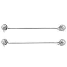 6 Pcs Window Hook Old Fashioned Wind Hook Stainless Steel