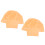 4Pcs Beige Bald Cap Cosplay Headwear Lightweight for Performance Use 1