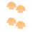 4Pcs Beige Bald Cap Cosplay Headwear Lightweight for Performance Use 5