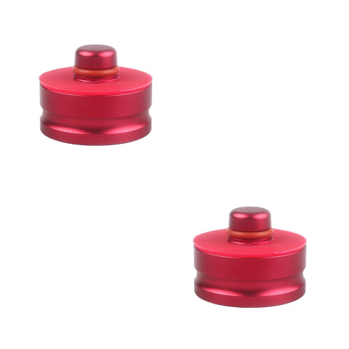2Sets Pom Jack Support Pad Red Car Jack Tool for Repair Use 2