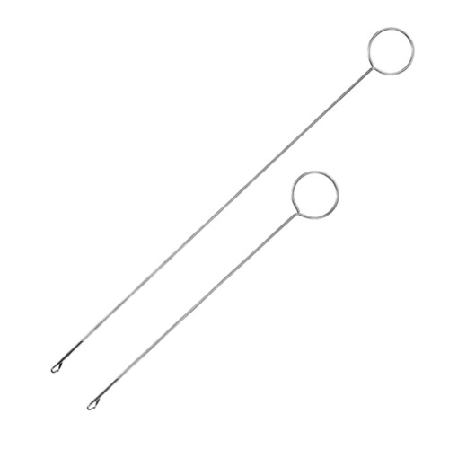 6pcs Drawstring Threader Tool Metal Loop Turner Hook For Sewing Thread String Threading Apparatus Use Needle Crafts