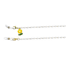 3pcs Elegant Flower Chain Glasses Strap Comfortable Eyeglasses Lanyard Mask Holder For Women Girls