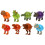 2Sets Lovely Transform Dinosaur Egg Toy Child Toy Durable ABS Material 10