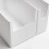 3Pcs PP Plastic Utensil Organizer White Vertical Kitchen Storage 7