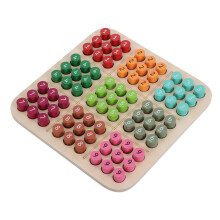 2Sets Sudoku Met Pegboard En Multi Kleuren Voor Kinderen